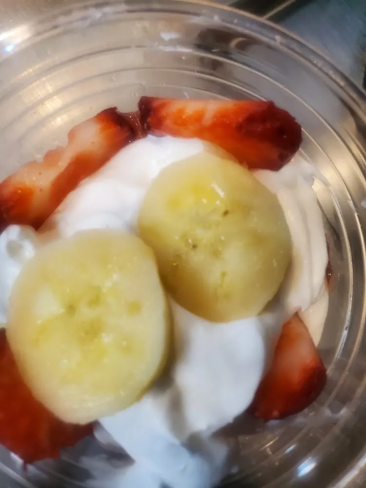 Banana&Strawberry Pudding